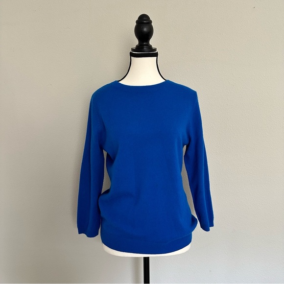 *100% CASHMERE* Talbots Pullover Sweater M - Picture 4 of 11